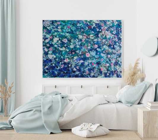 "Divine Feminine" - Cosmic Flora Series - Original Artwork