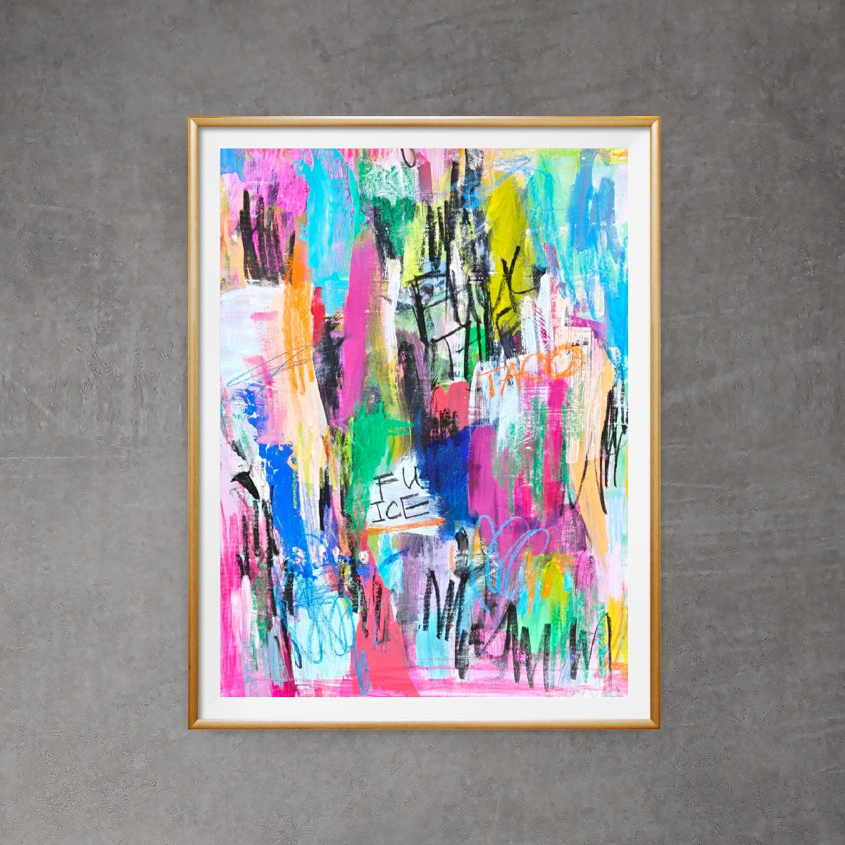 F ICE - Fine Art Print
