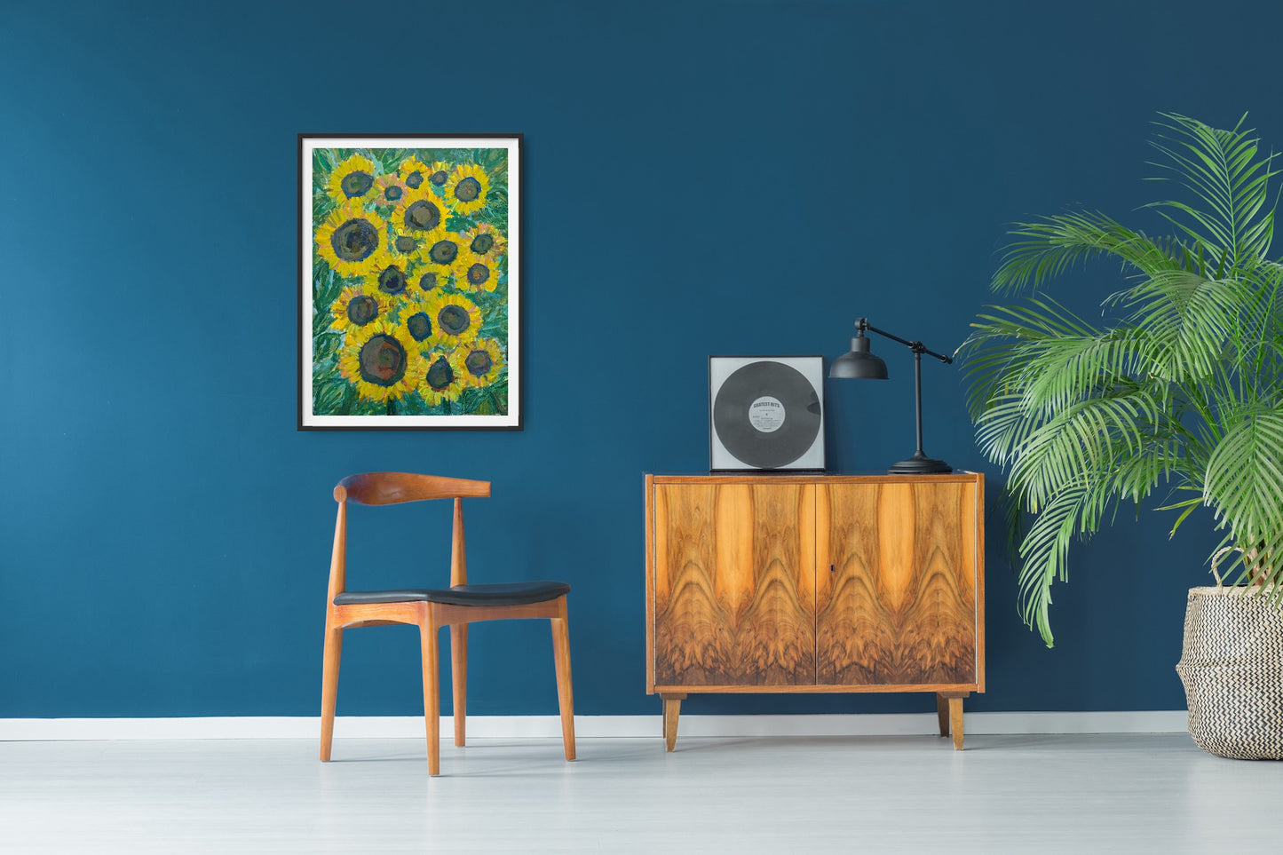Be Happy - Sunflower Study #2