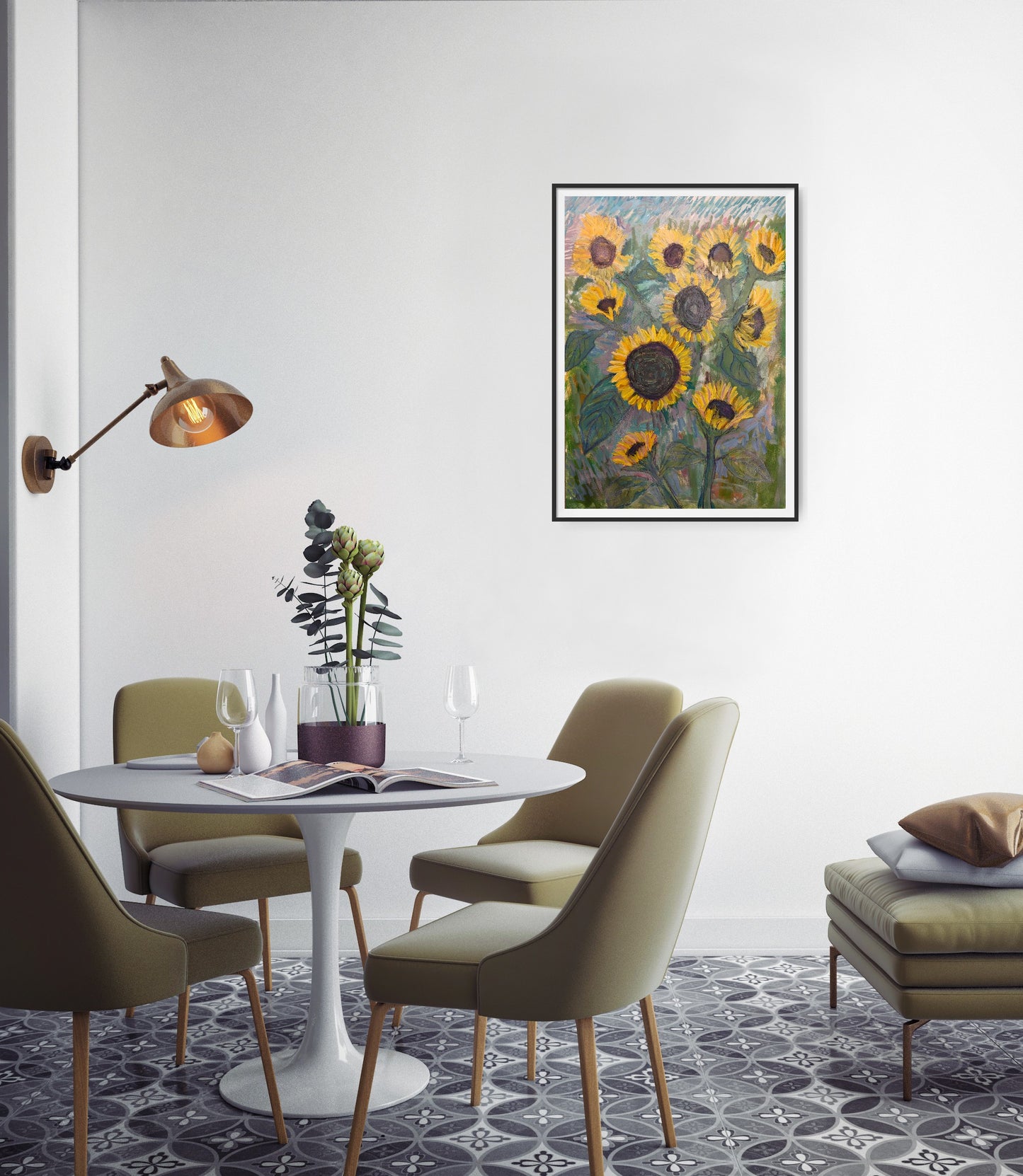 Be Well - Sunflower Study #4