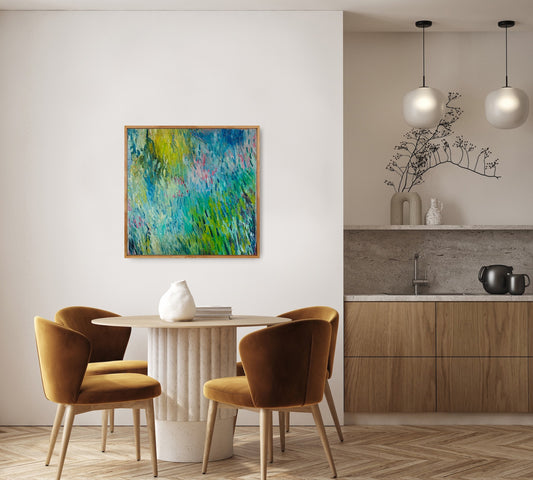 The Garden Listens - Original Oil Painting