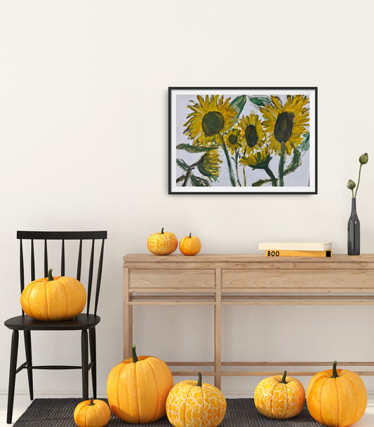 Be Yourself - Sunflower Study #3