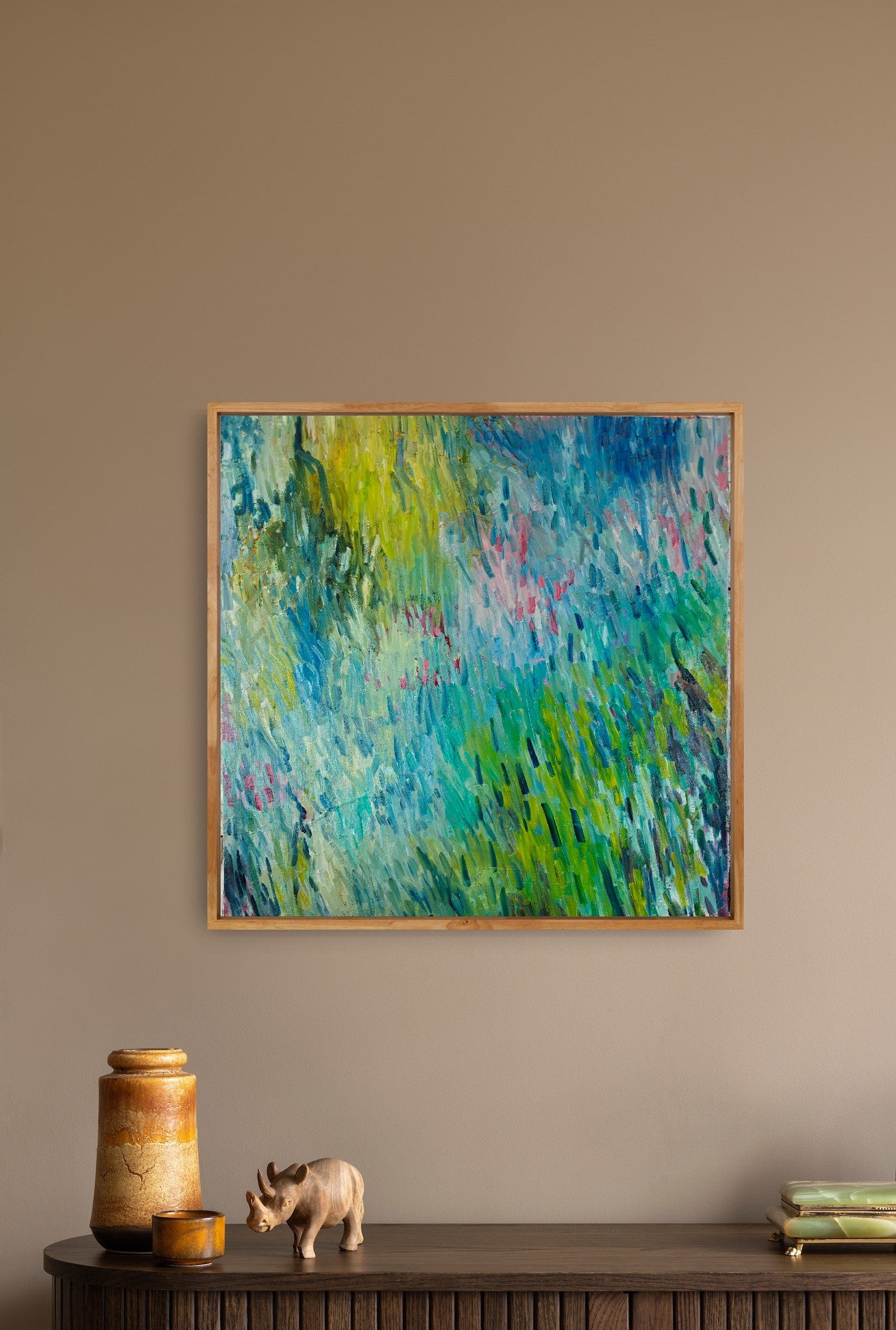 The Garden Listens - Original Oil Painting