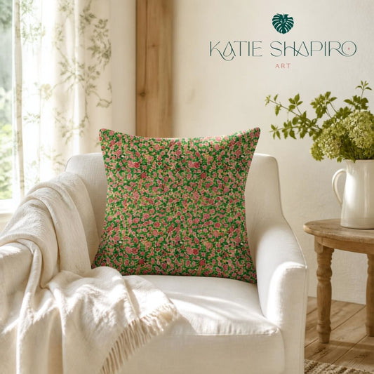 Bringing the English Garden Home: A Look Inside My Cottagecore Throw Pillow Collection