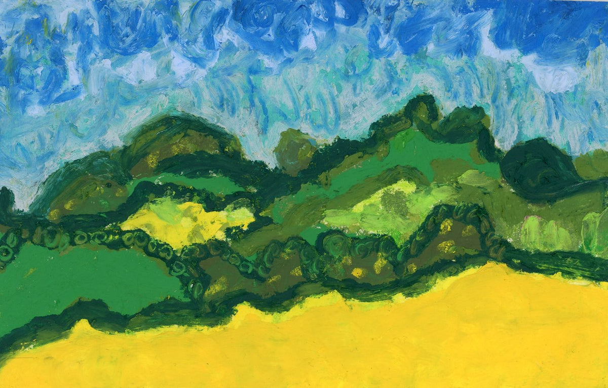Bath Canola Fields | Fine Art Print by Katie Shapiro