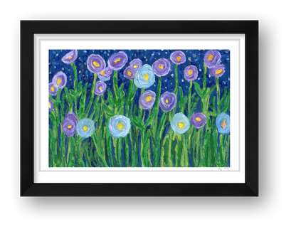 Bloom in the Dark — framed