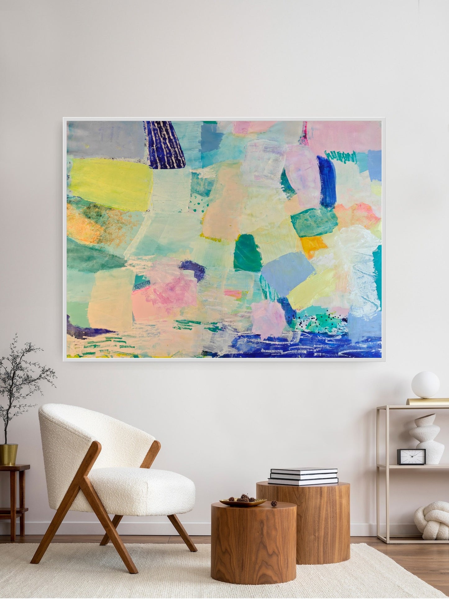 "Joyful" - Let's Be Happy Series - Original Artwork