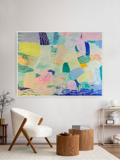 "Joyful" - Let's Be Happy Series - Original Artwork