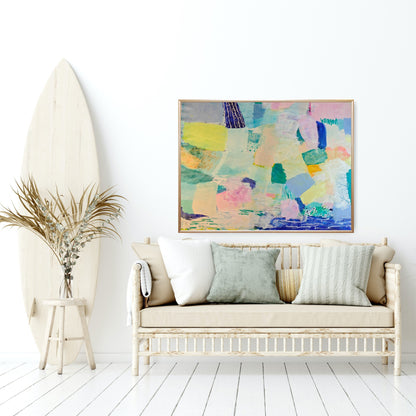 "Joyful" - Let's Be Happy Series - Original Artwork