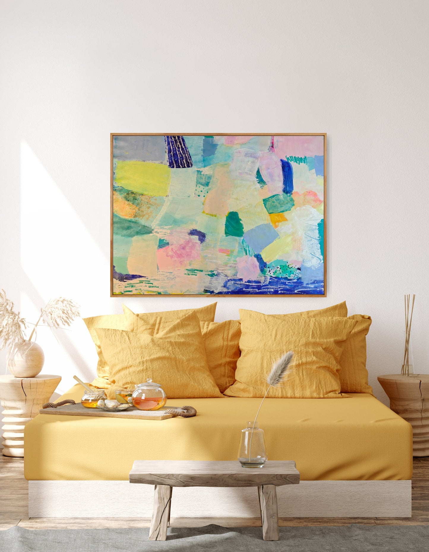 "Joyful" - Let's Be Happy Series - Original Artwork