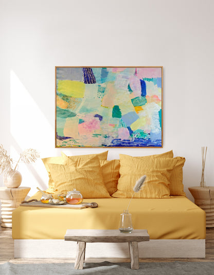 "Joyful" - Let's Be Happy Series - Original Artwork