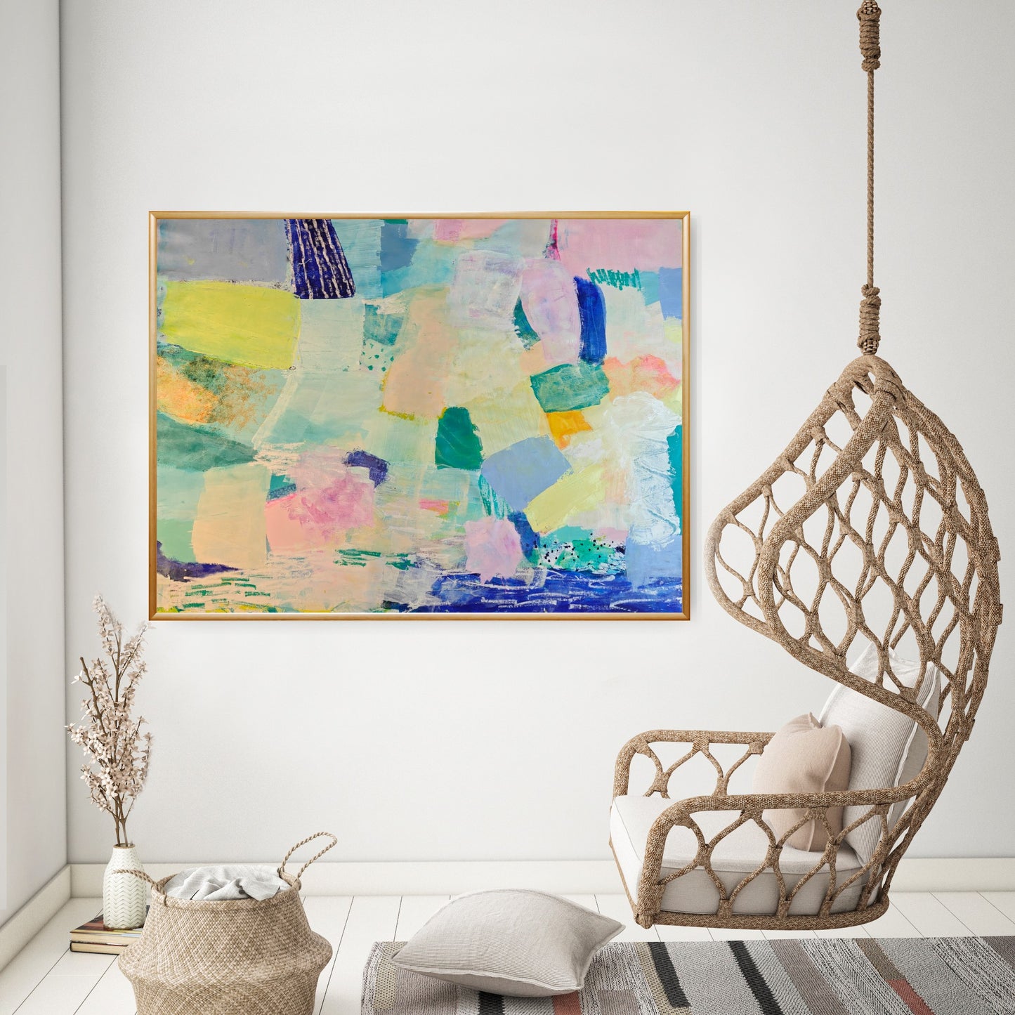 "Joyful" - Let's Be Happy Series - Original Artwork