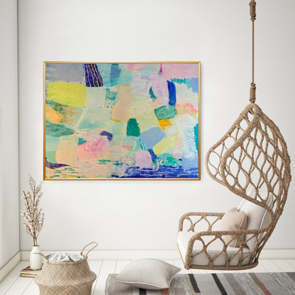 "Joyful" - Let's Be Happy Series - Original Artwork