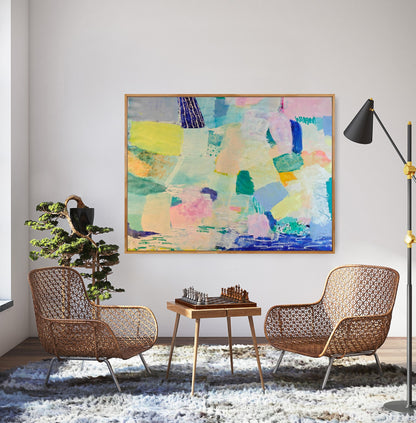 "Joyful" - Let's Be Happy Series - Original Artwork