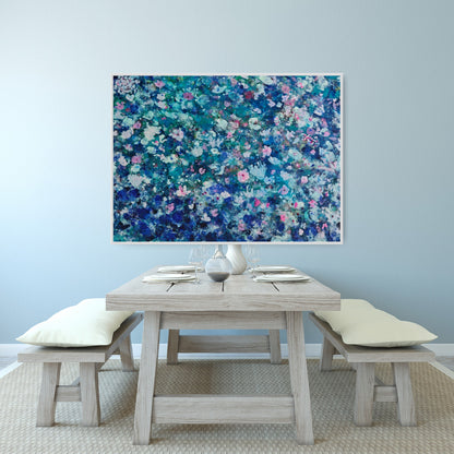 "Divine Feminine" - Cosmic Flora Series - Original Artwork