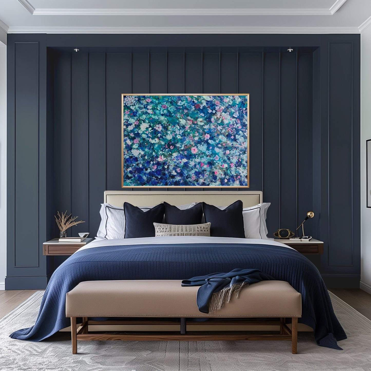 "Divine Feminine" - Cosmic Flora Series - Original Artwork