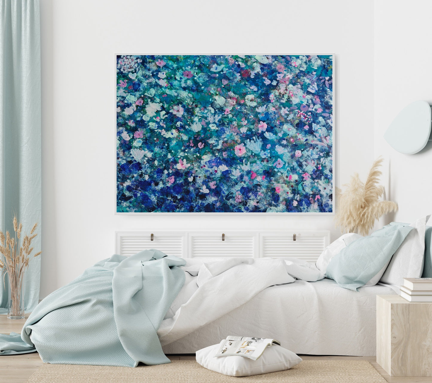 "Divine Feminine" - Cosmic Flora Series - Original Artwork