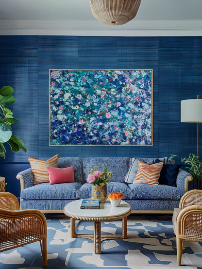 "Divine Feminine" - Cosmic Flora Series - Original Artwork