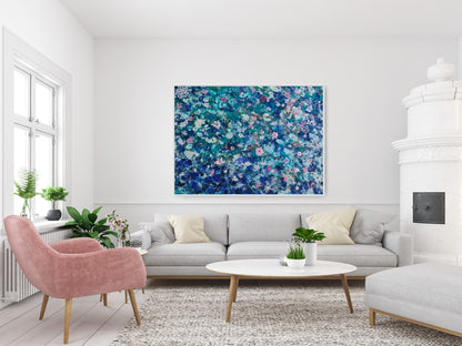 "Divine Feminine" - Cosmic Flora Series - Original Artwork