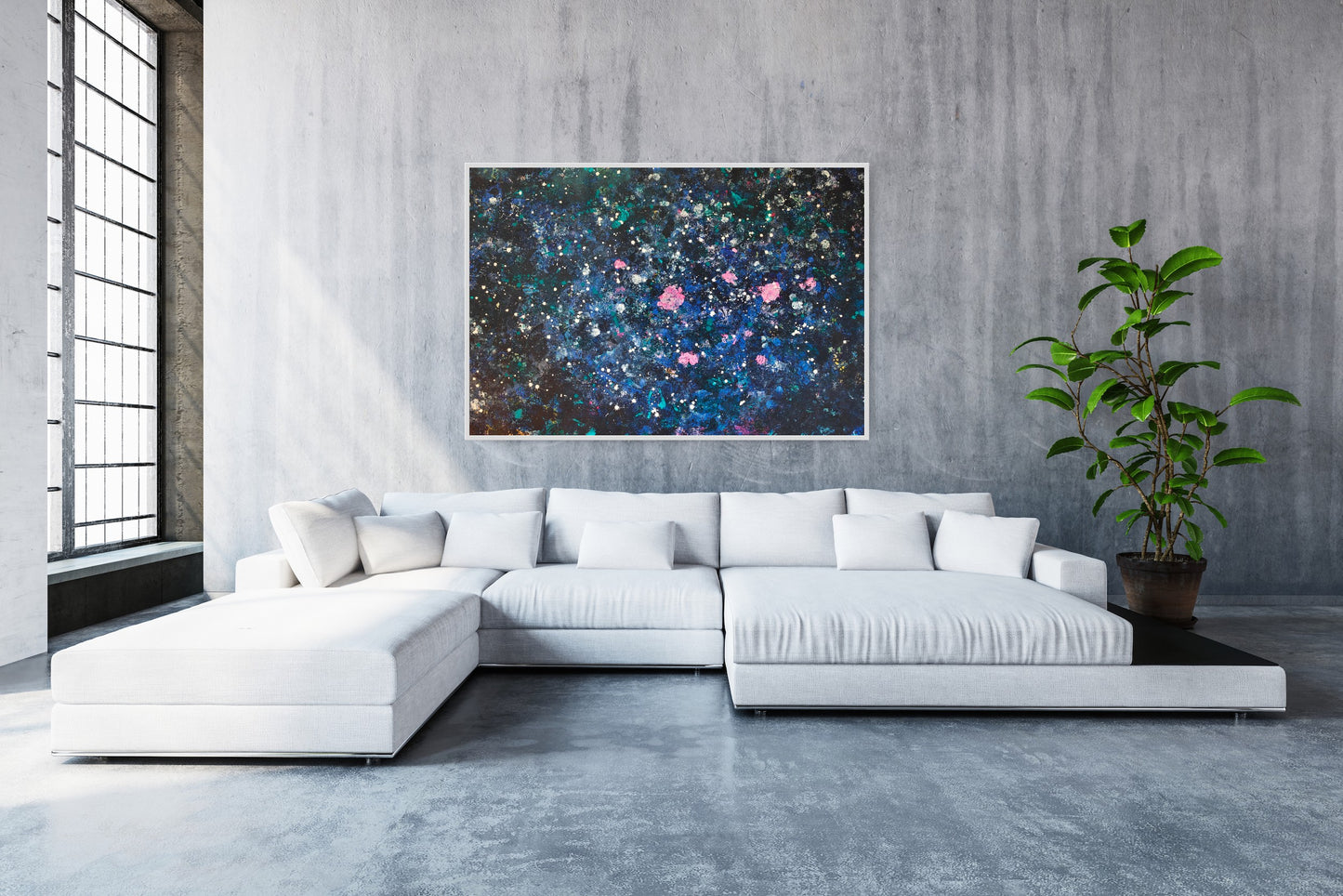 "Cosmic Flora" - Cosmic Flora Series Original Artwork