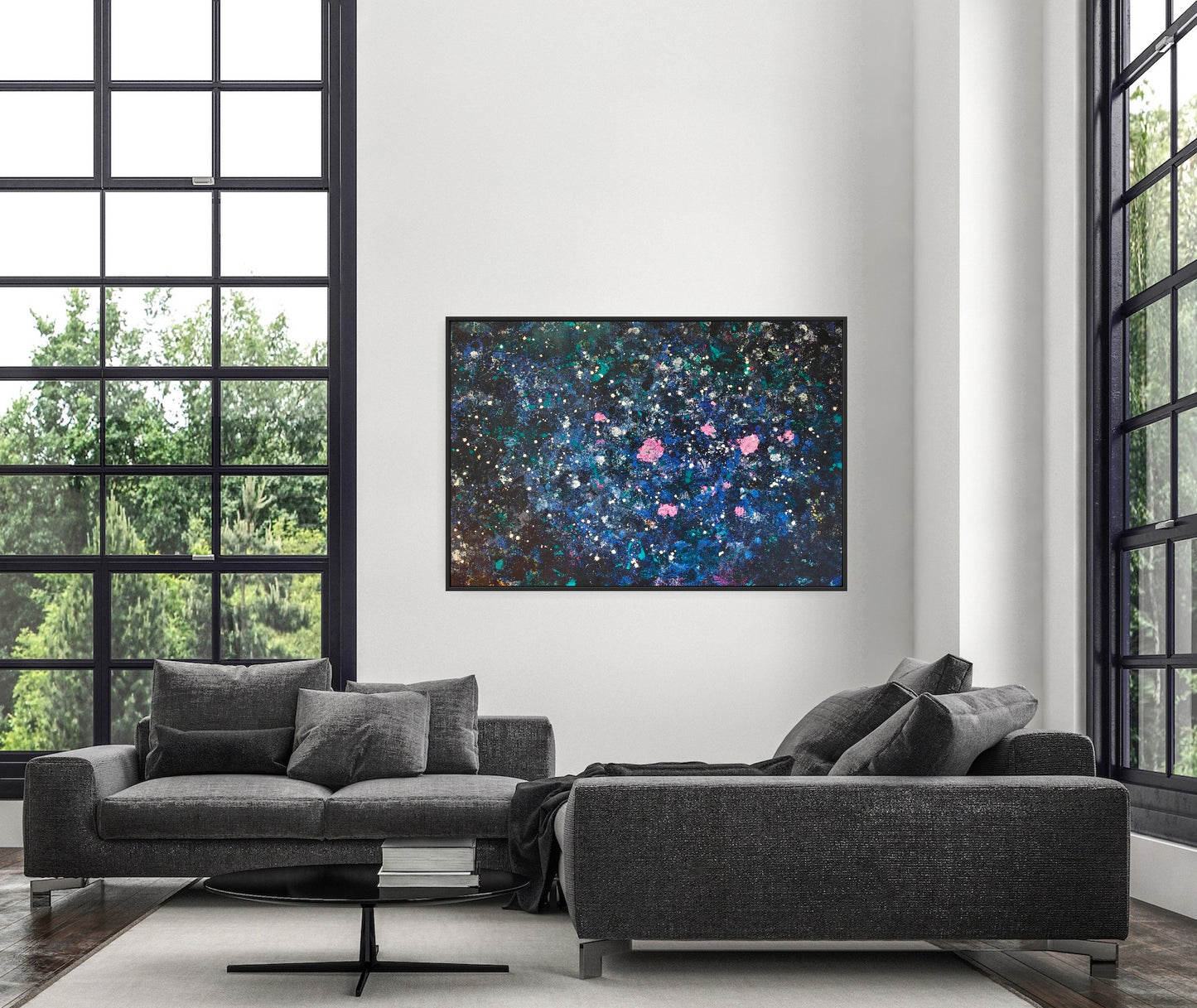 "Cosmic Flora" - Cosmic Flora Series Original Artwork