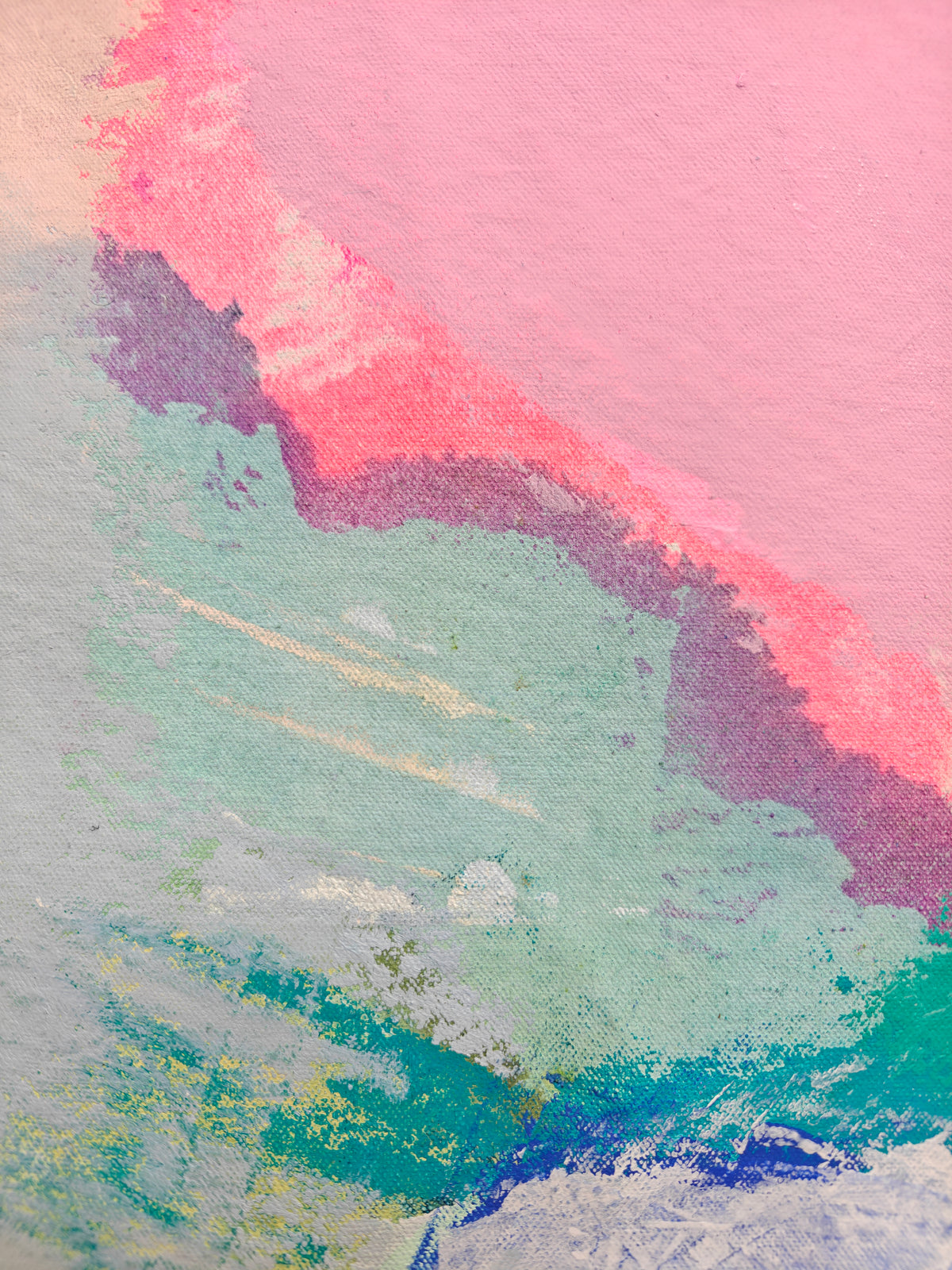 Custard and Coastline | Original Painting by Katie Shapiro