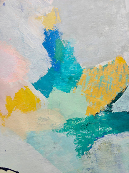 Custard and Coastline | Original Painting by Katie Shapiro