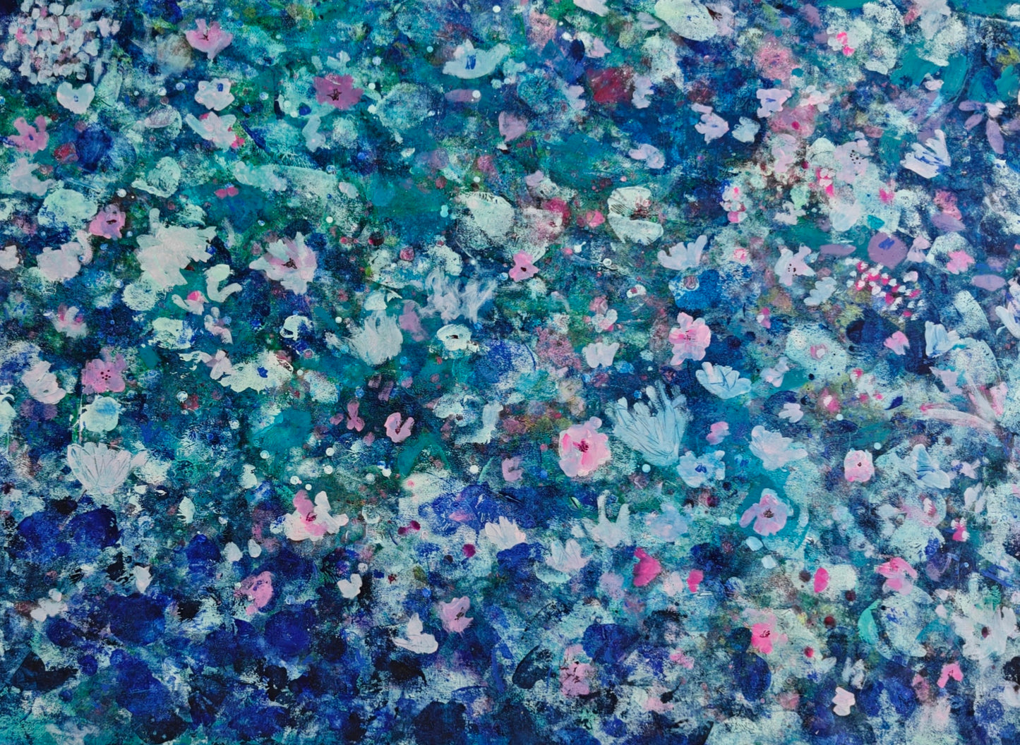 "Divine Feminine" - Cosmic Flora Series - Original Artwork