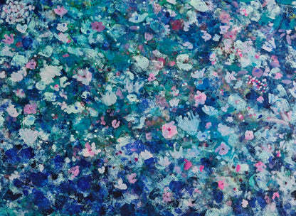 "Divine Feminine" - Cosmic Flora Series - Original Artwork