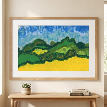 Somerset Canola Fields | Fine Art Print by Katie Shapiro