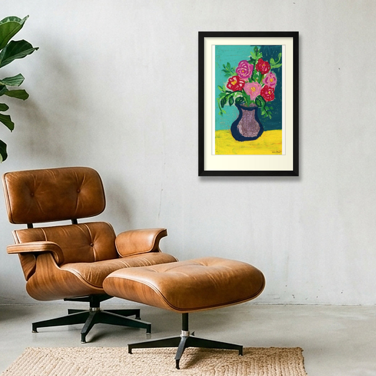 Full Cup — 30×45cm, 12×18" Black Frame