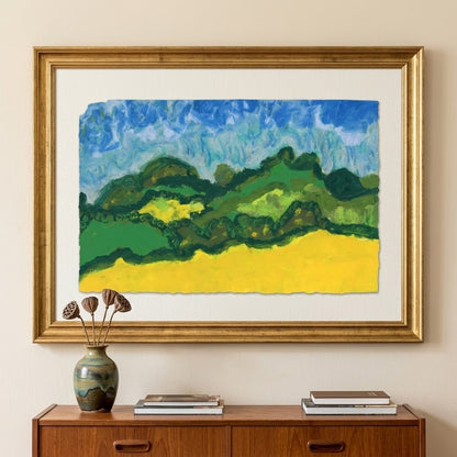 Somerset Canola Fields | Fine Art Print by Katie Shapiro