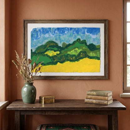 Somerset Canola Fields | Fine Art Print by Katie Shapiro