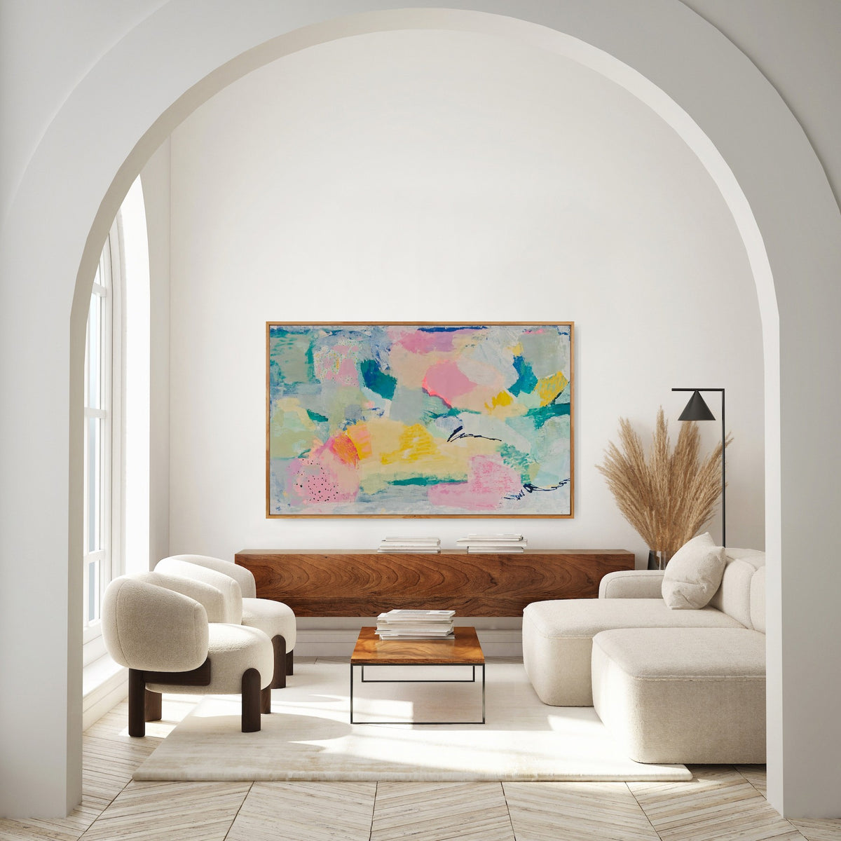 Custard and Coastline | Original Painting by Katie Shapiro