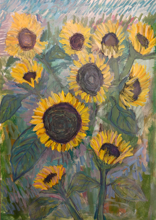 Be Well - Sunflower Study #4