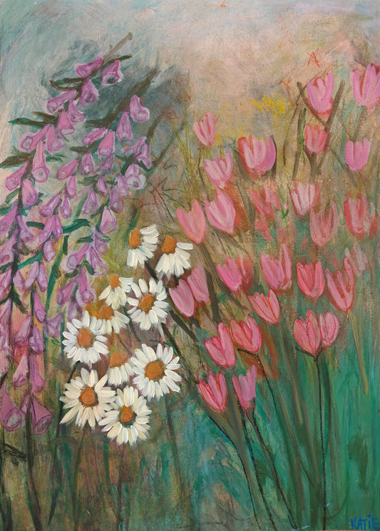 Foxglove, Daisy, Tulip - Study #2
