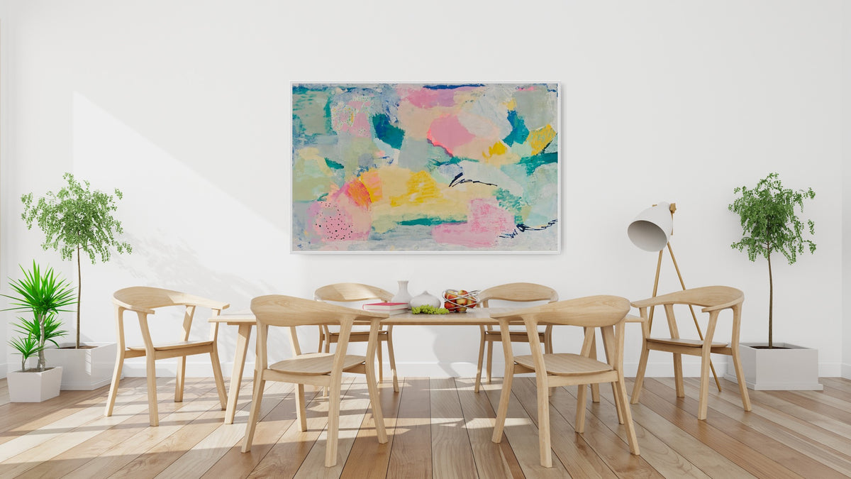 Custard and Coastline | Original Painting by Katie Shapiro