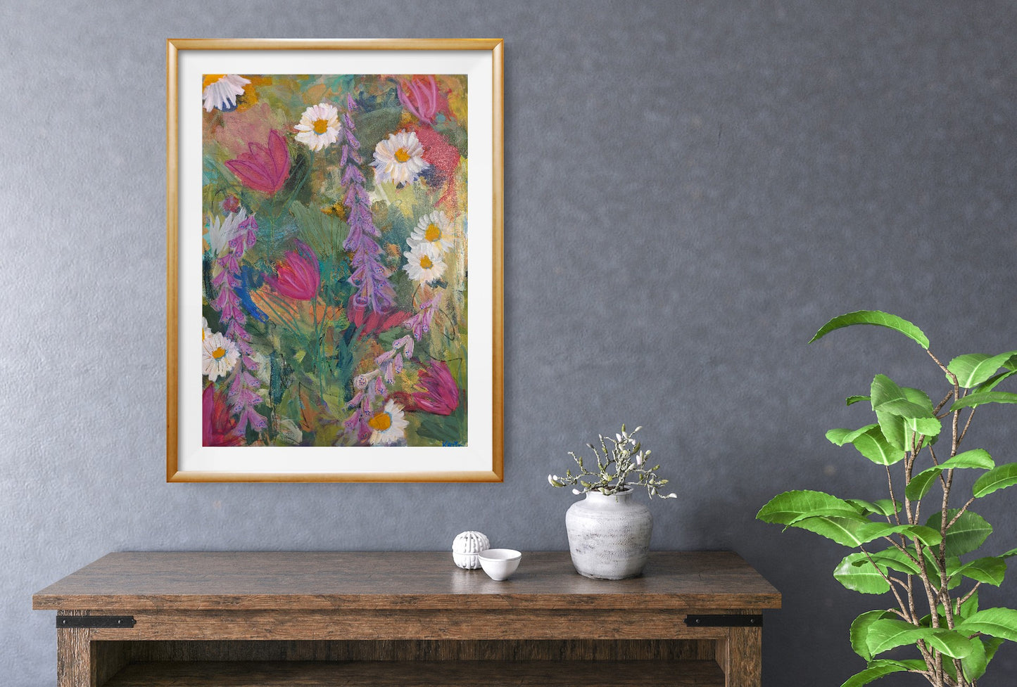 Foxglove, Daisy, Tulip - Study #1