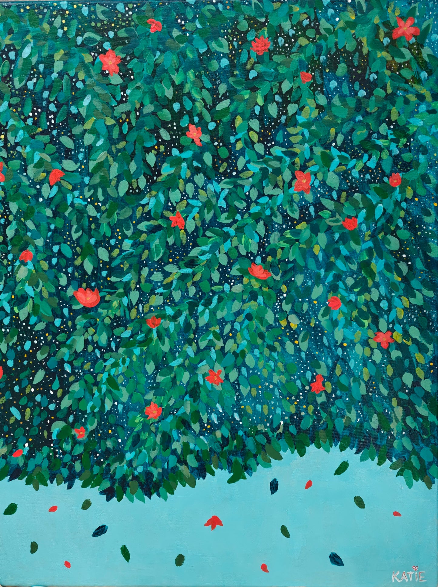 Keep Growing - 24" x 30" Acrylic on Canvas