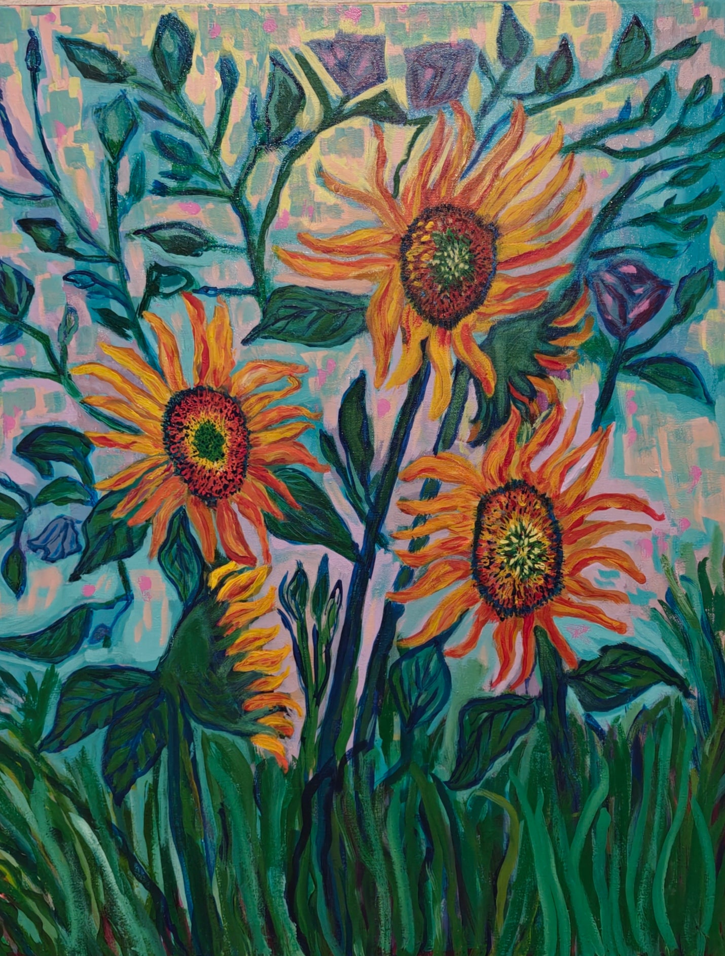 California Girls - 24" x  30" - Acrylic on Canvas