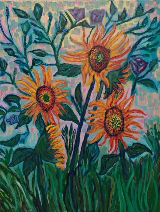 California Girls - 24" x  30" - Acrylic on Canvas