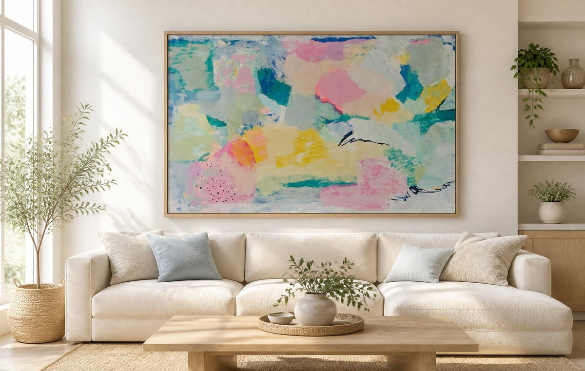 Custard and Coastline | Original Painting by Katie Shapiro
