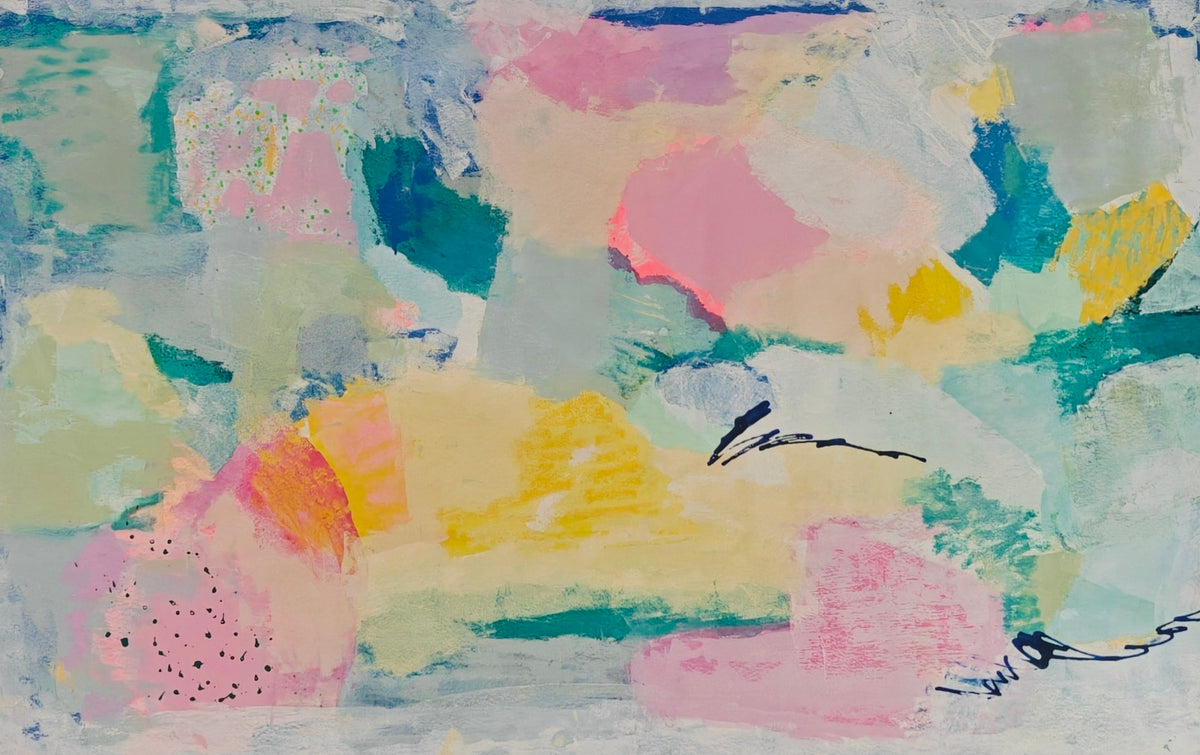 Custard and Coastline | Original Painting by Katie Shapiro