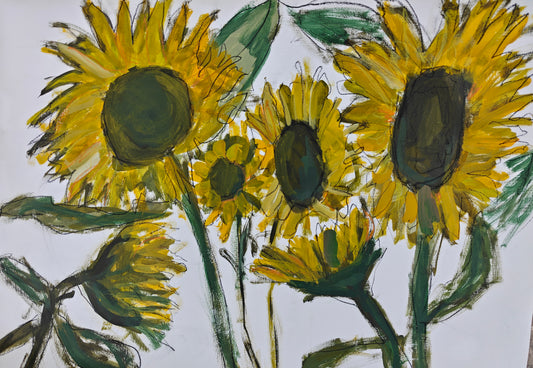 Be Yourself - Sunflower Study #3
