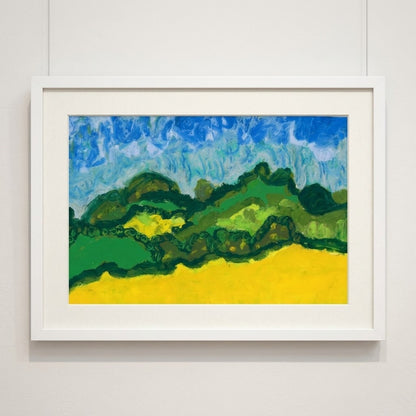 Somerset Canola Fields | Fine Art Print by Katie Shapiro